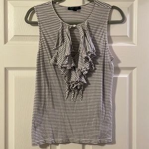 Black and white stripped shirt